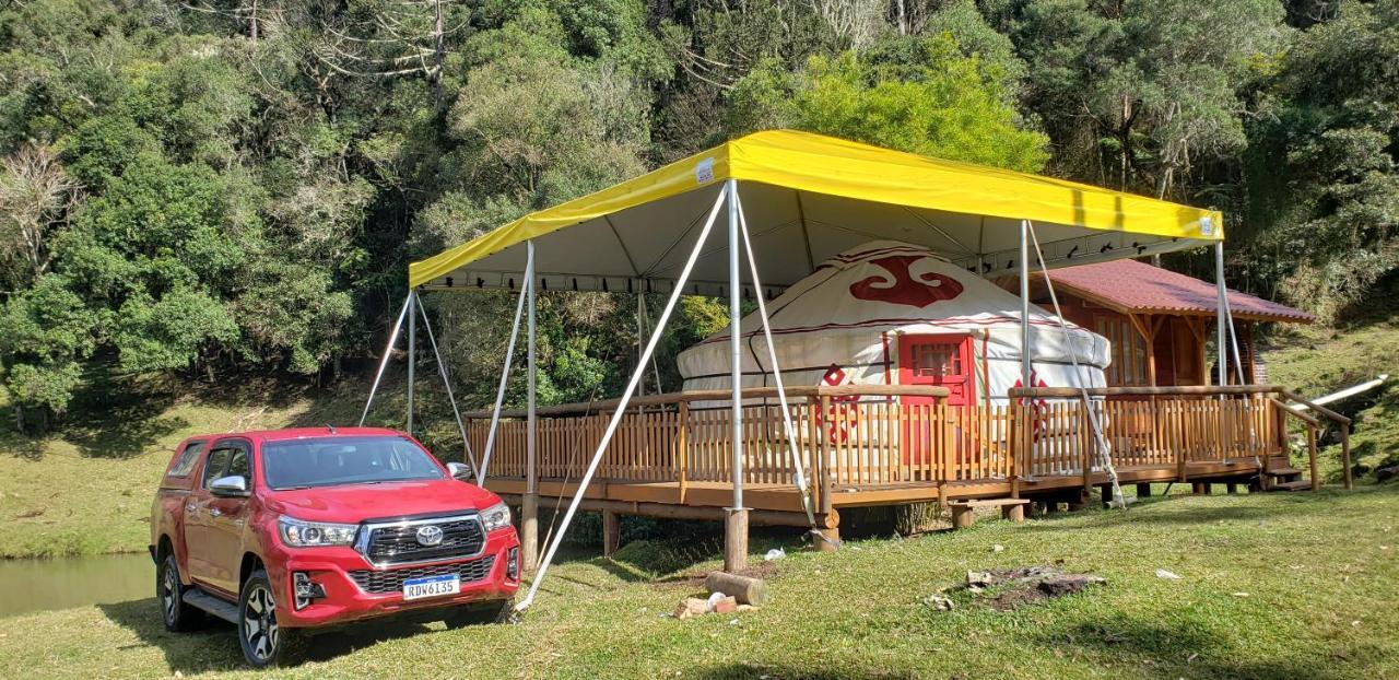 Casa Campo Yurt 3 Aconchego Tenda Mongolica Wifi Urubici Bagian luar foto