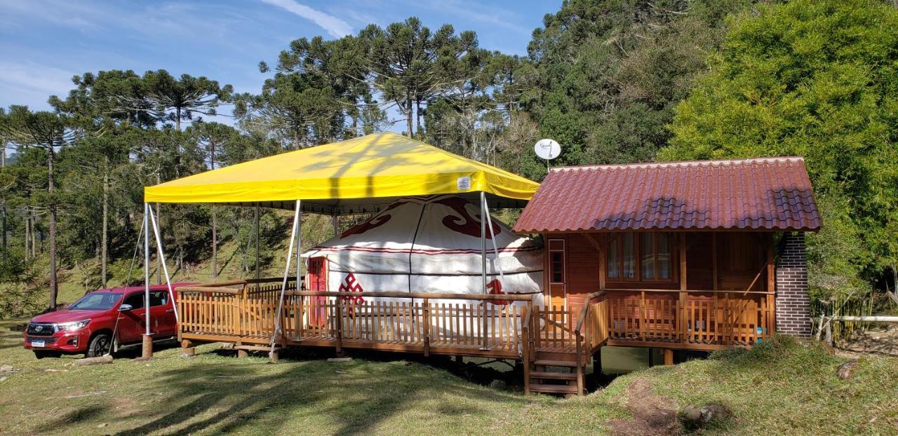 Casa Campo Yurt 3 Aconchego Tenda Mongolica Wifi Urubici Bagian luar foto